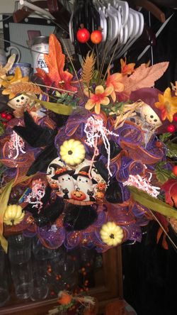 Halloween wreaths