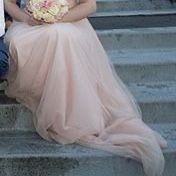 Light Pink Prom/Evening Dress/ Modest