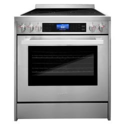 New Open Box 30" Electric Range with 7 Function Convection Oven