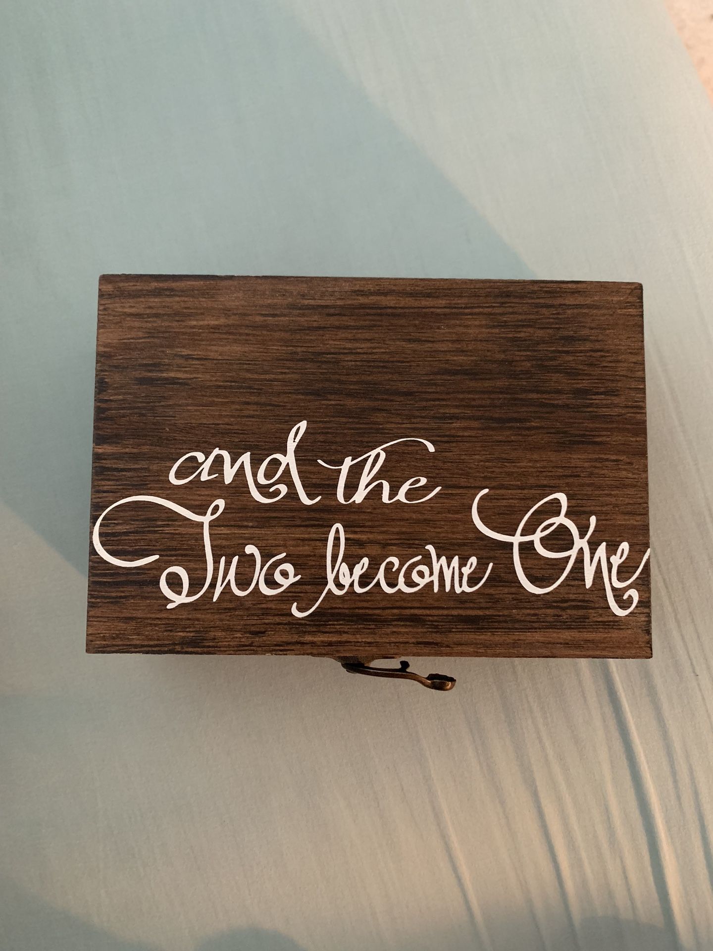 Wedding Ring Holder Box