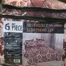 6 Piece Bedset CALIFORNIA KING