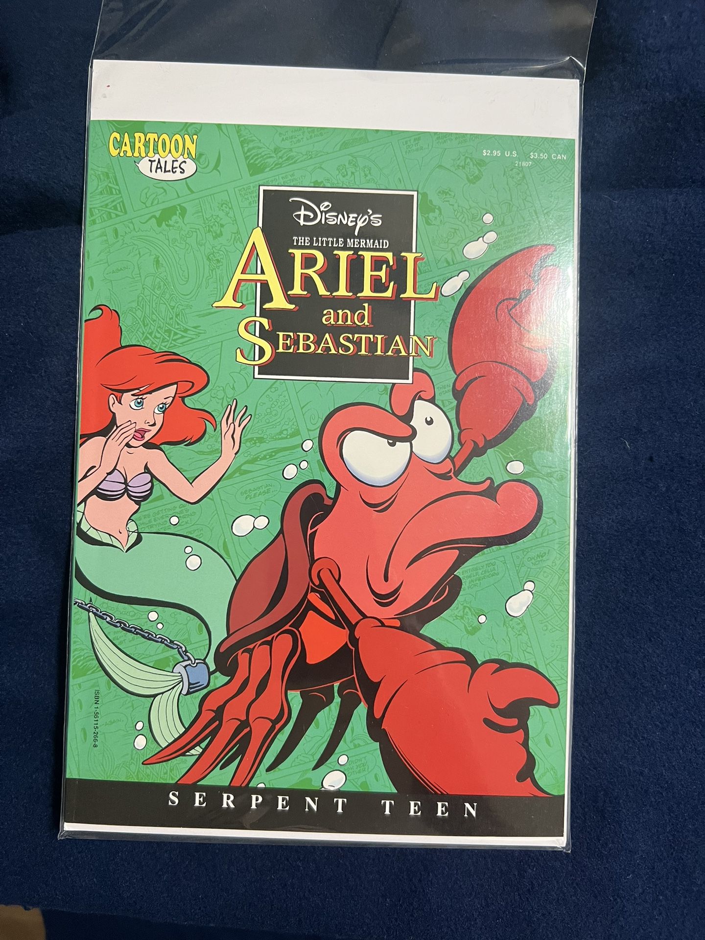 Ariel & Sebastian Serpentine Cartoon Tales Comic