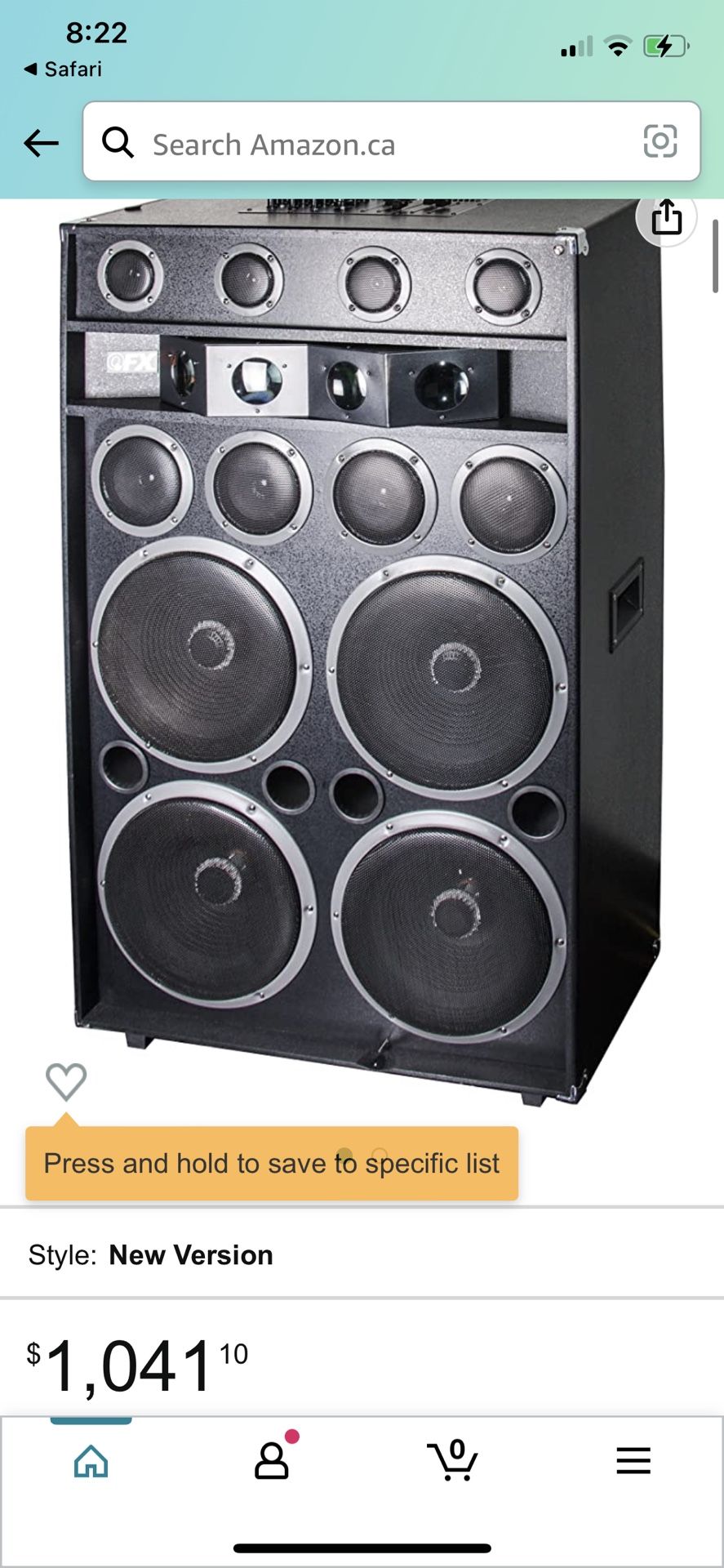 QFX Bluetooth Cabinet Speaker/Fog Machine/ Karaoke Machine