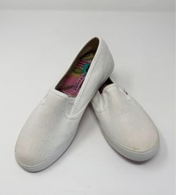 Canvas Slip On Sneakers Women's Size 8