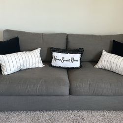 Large Grey Sofa