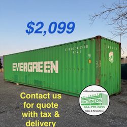 High Cube Shipping Container 