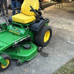 JOHN DEERE 48” LAWN TRACTOR COMMERCIAL GRADE WITH KAWASAKI 23HP ENGINE
