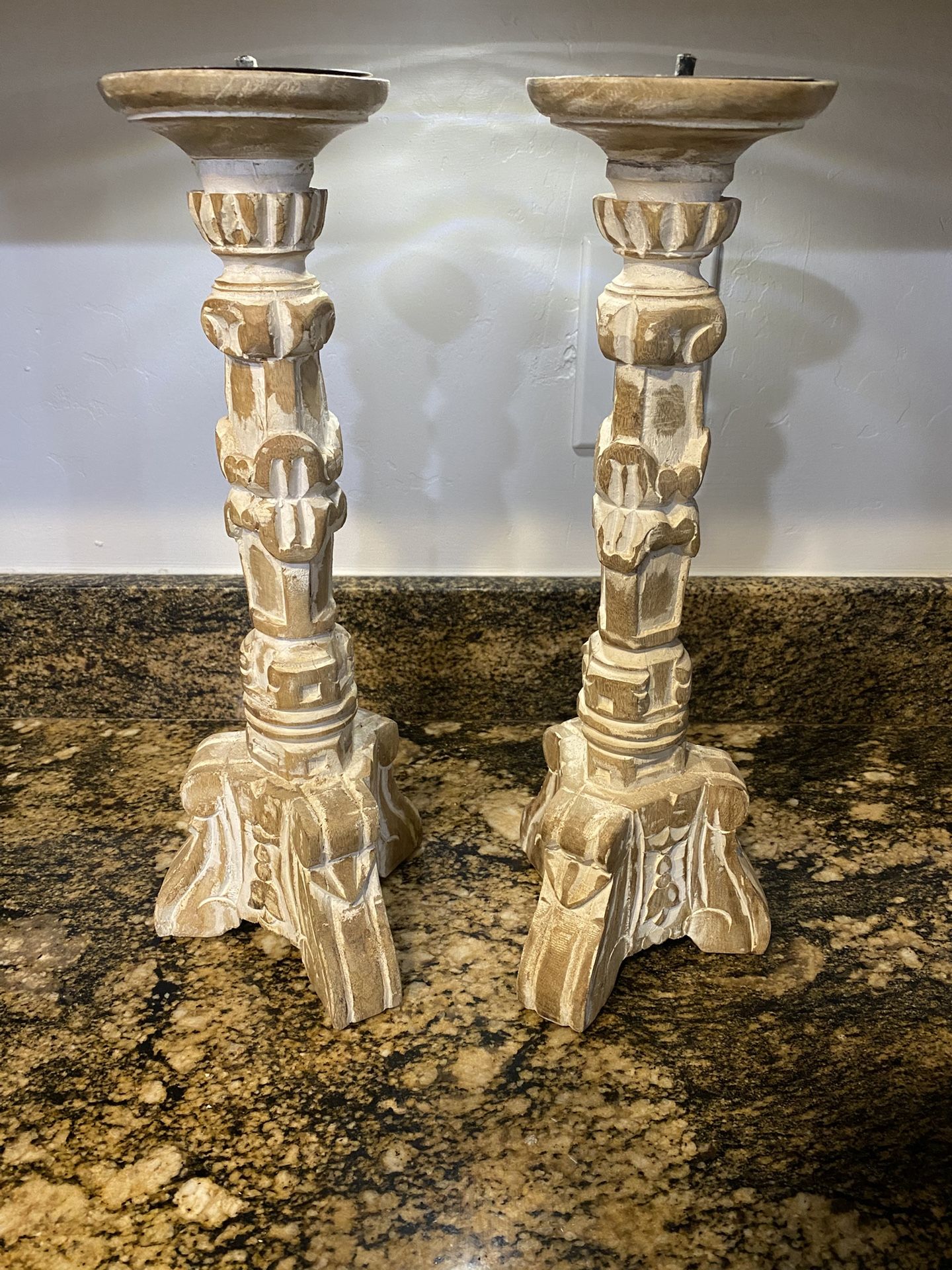 15” Pillar Candle Sticks