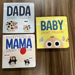 Jimmy Fallon Board Book Set: Dada, Mama, and Baby