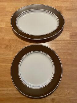 Fitz and Floyd Serving Plate Set
