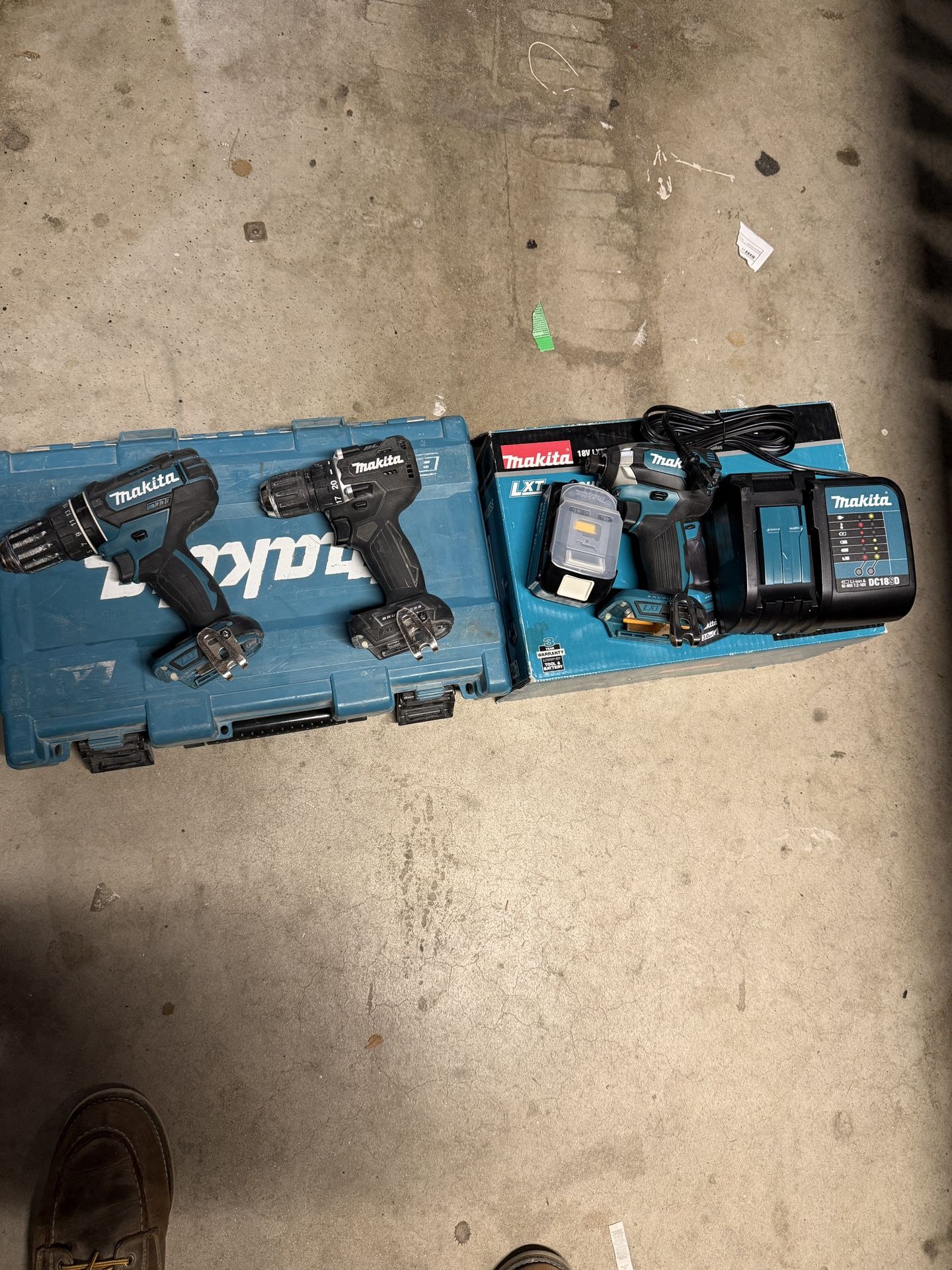 Makita Tools Impact And Hammer Drill Set