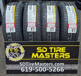 4 NEW TIRES P185/65R14 DUNLOP BLUE RESPONSE w/50k miles warranty $265+TAX all 4 FREE INSTALLATION and BALANCED !!