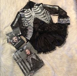 Women’s skeleton costume