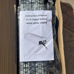 1000 Watt Digital Ballast & HPS Light