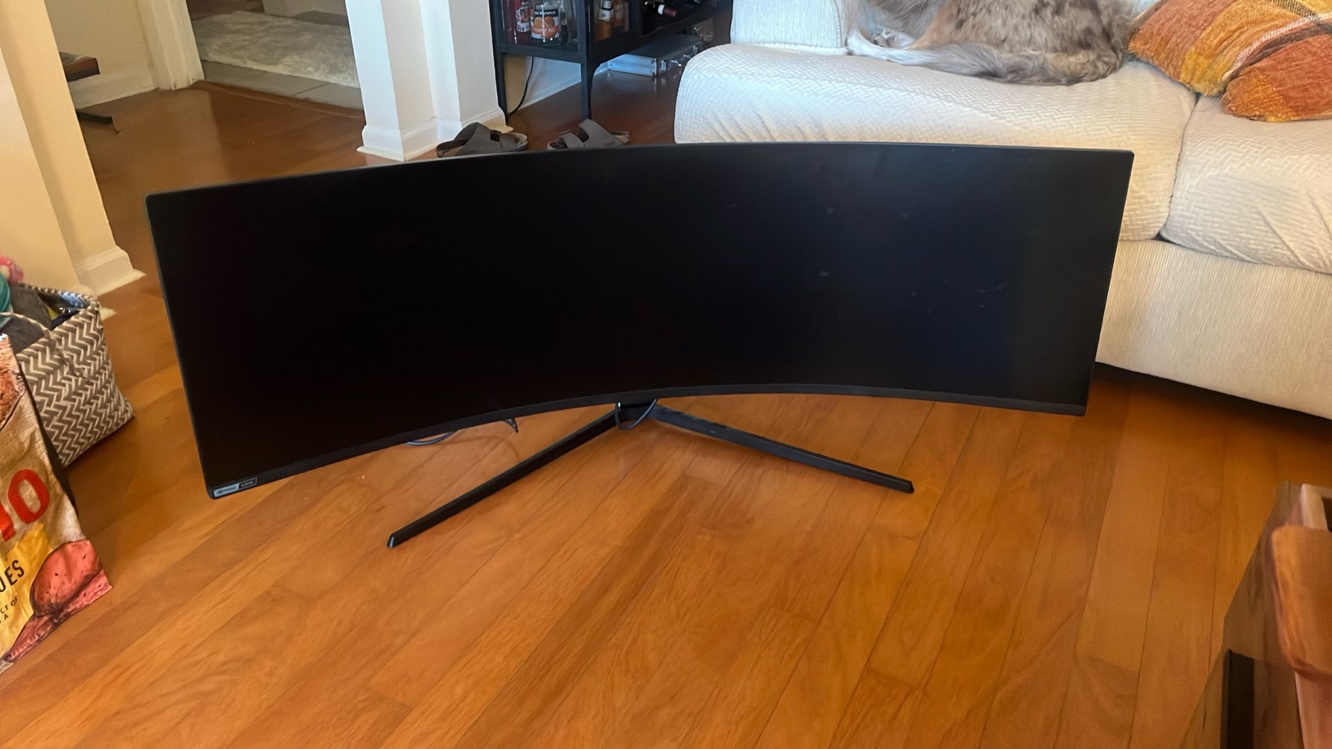 Curved Computer Monitor