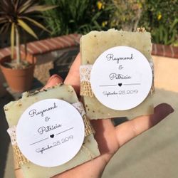 Organic Soap Favors