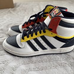 adidas RB White Legend Ink Red High Top size 8.5 men’s no box