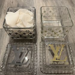 Trinket/jewelry Glass Container