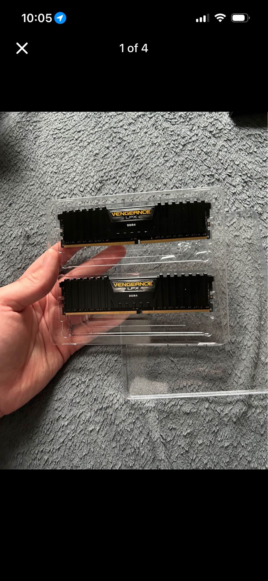 CORSAIR Vengeance LPX DDR4 RAM 32GB (2x16GB) 3600MHz CL18