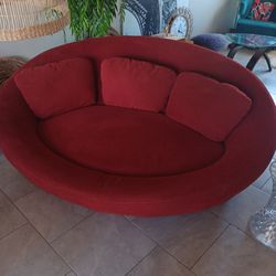 Cellini Ufo Red Couch 