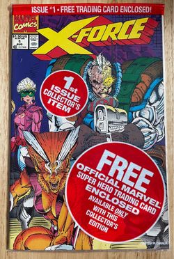 Marvel X-Force #1 Comic with Trading Card