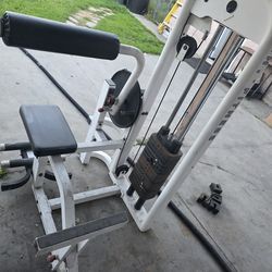 AB Abdominal And Back Fitness Workout Exercise Home Gym Weight Machine