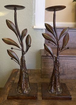 Metal candle holders (READ DESCRIPTION!)