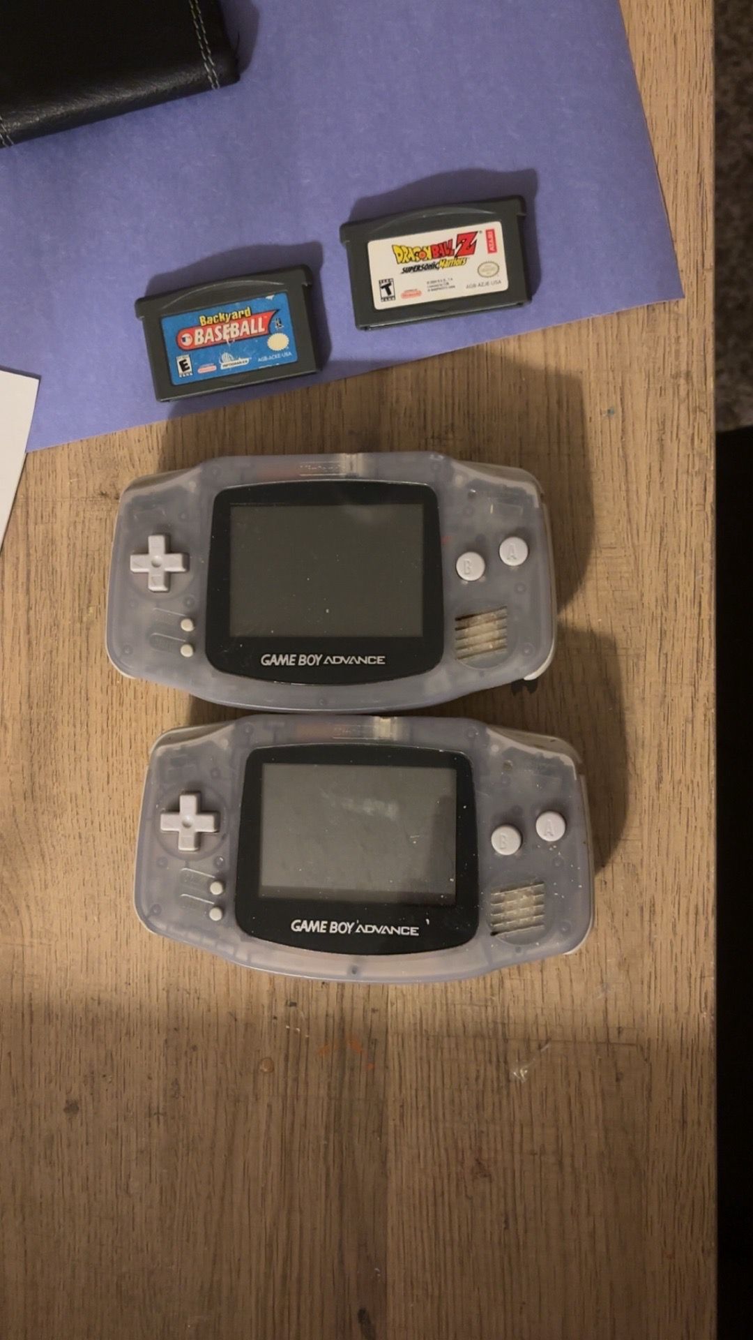 Gameboy advance plus two games included