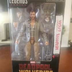 Marvel Legends - Deadpool and Wolverine - Logan With Headpool
