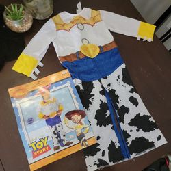 Girls Toy Story Jessie Halloween Costume 3t-4t Toddler 