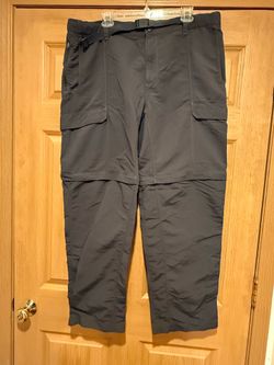 Northface convertible, cargo pants size XL
