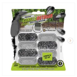 Gorilla Outdoor Clear Sleeve Rect Small Pads