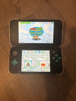 New Nintendo 2DS XL with Rare Pokemon Case - Like New Condition