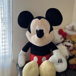 Mickey Mouse Plushie New