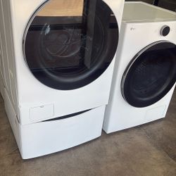 Smart Front Load Washer, And Dryer Set