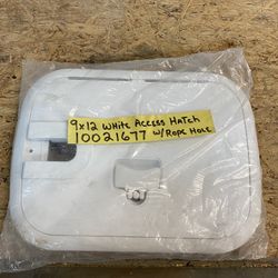 White Ventilation Hatch For Boat Anchor 