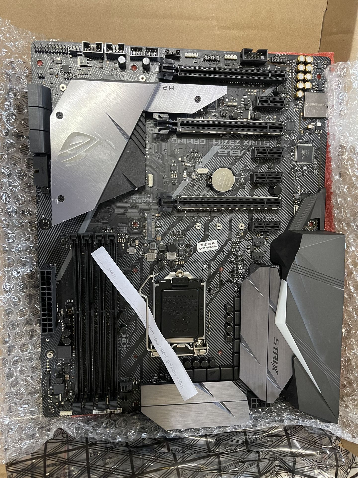 Asus Strix Z370-F Motherboard