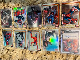 Topps chrome spider man