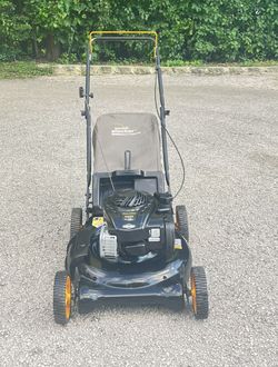 POULAN PRO PUSH LAWNMOWER START AT FIRST PULL