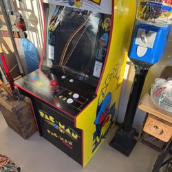 PAC Man Arcade 1up Machine In Perfect Working Order 