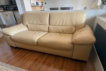 $100 leather couch
