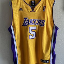 La Lakers Jordan Farmar Kids XL Adidas Jersey 