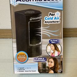 New Atomic Cool Portable Compact Personal Space Cooler Air Conditioner   NEW IN BOX