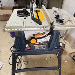 Must Sell Table Saw