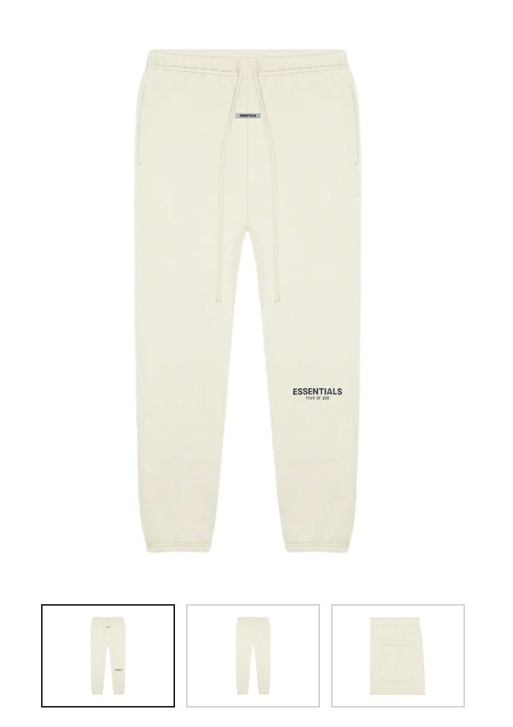 Fear of God Essentials Sweatpants (SS20) Buttercream