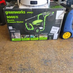 Greenworks Electric Pressure Washer 3000psi 