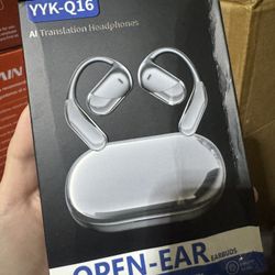 AI Translation Earbuds Real Time(Beige)