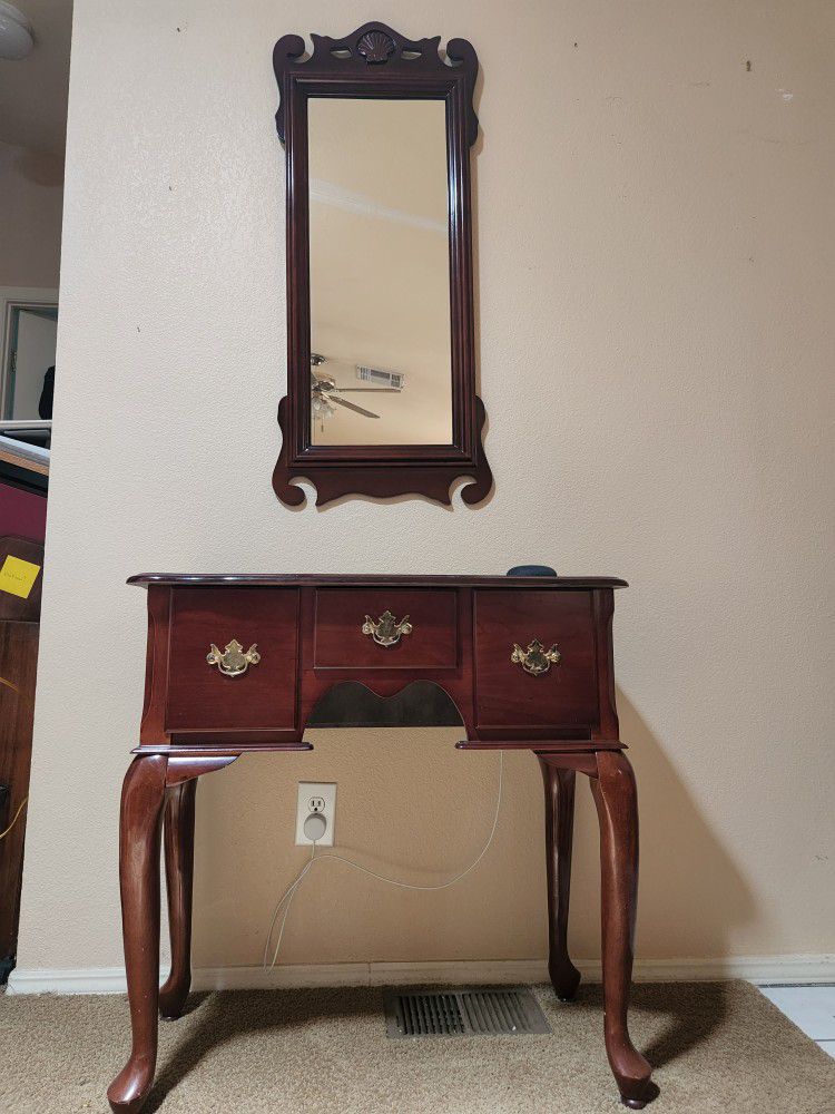 Hall Table and Mirror 