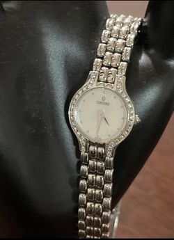 14k White Gold W/diamonds Concord Watch