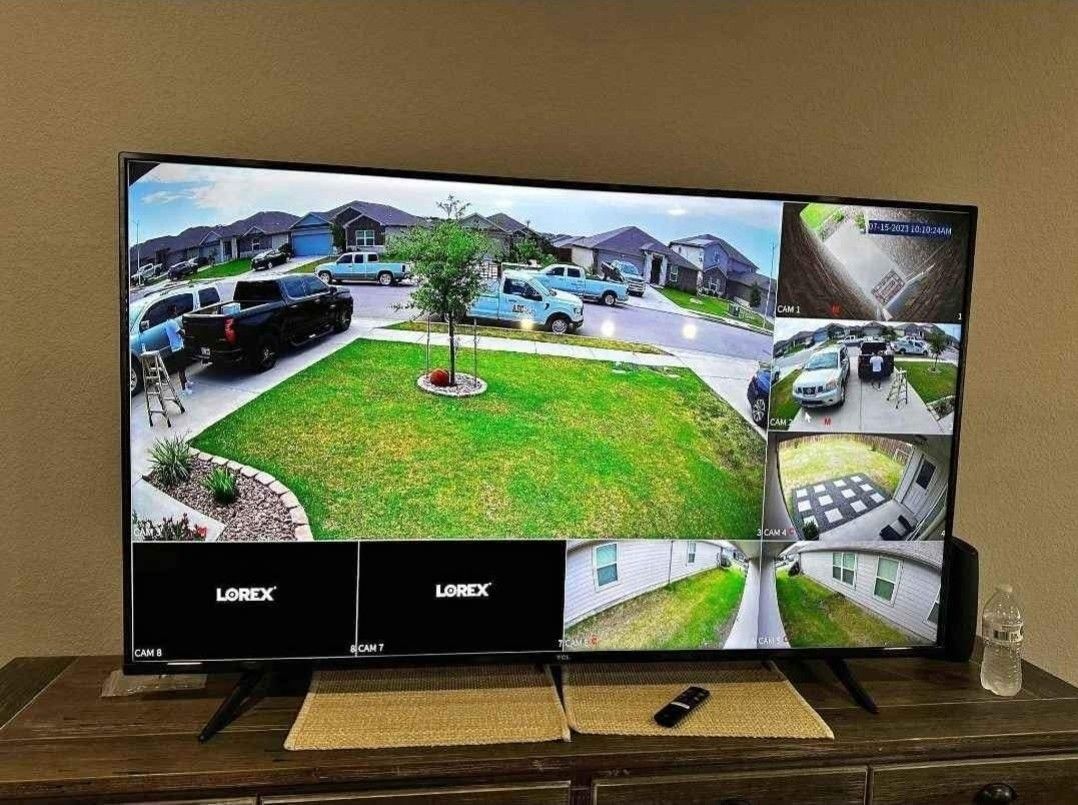 6 Camaras De Seguridad 6 CCTV Security Cameras With Recorder ❗️INSTALLED❗️INSTALADAS 💯